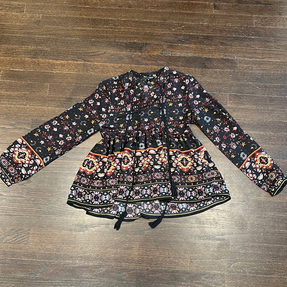 Aqua blouse
